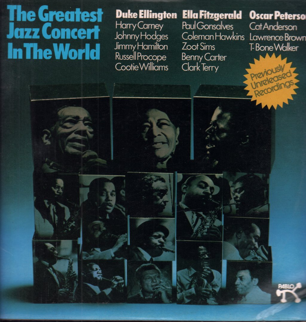 Various Artists - Greatest Jazz Concert In The World - Lp Box Set