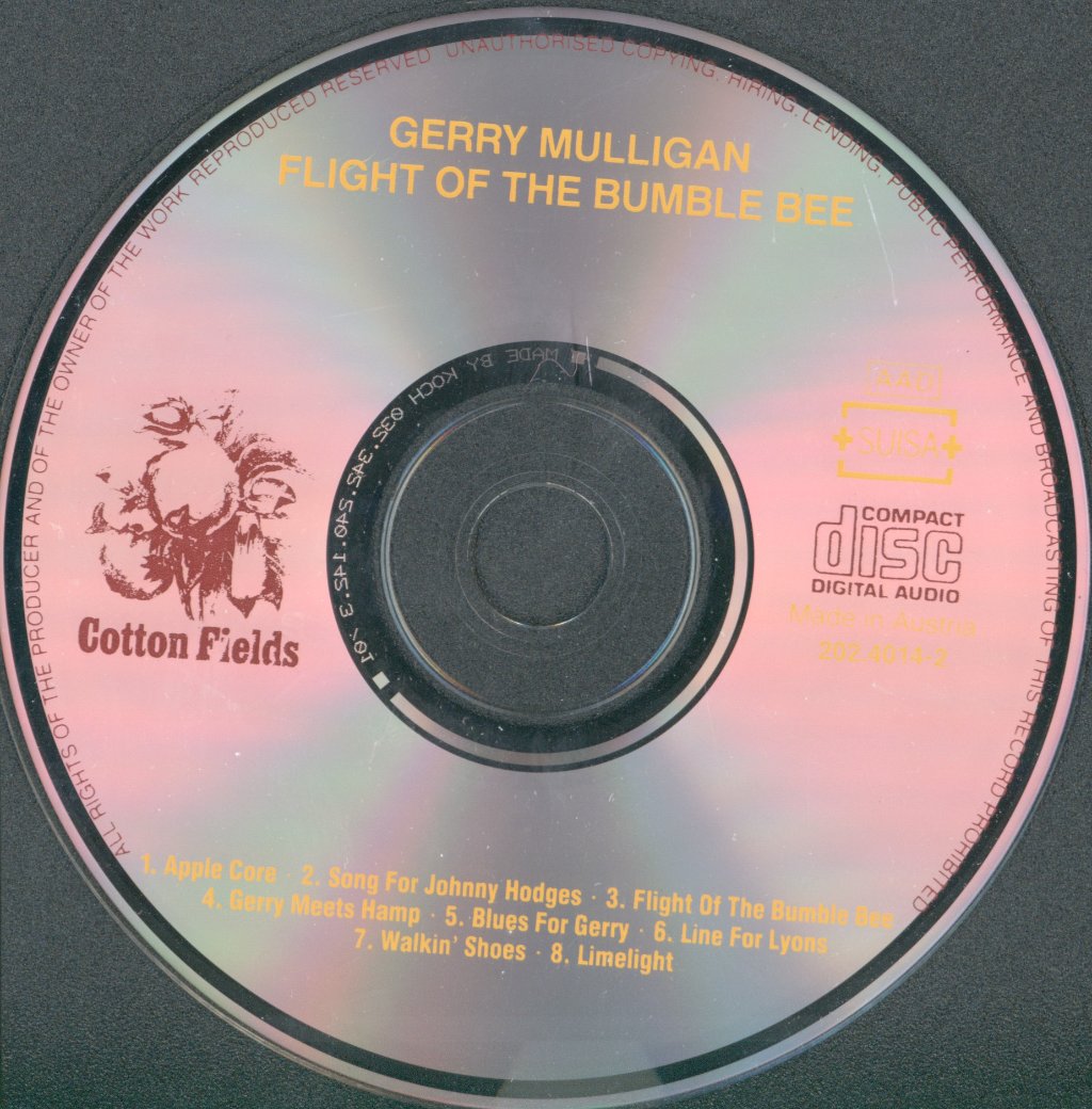 Gerry Mulligan - Flight Of The Bumble Bee - Cd