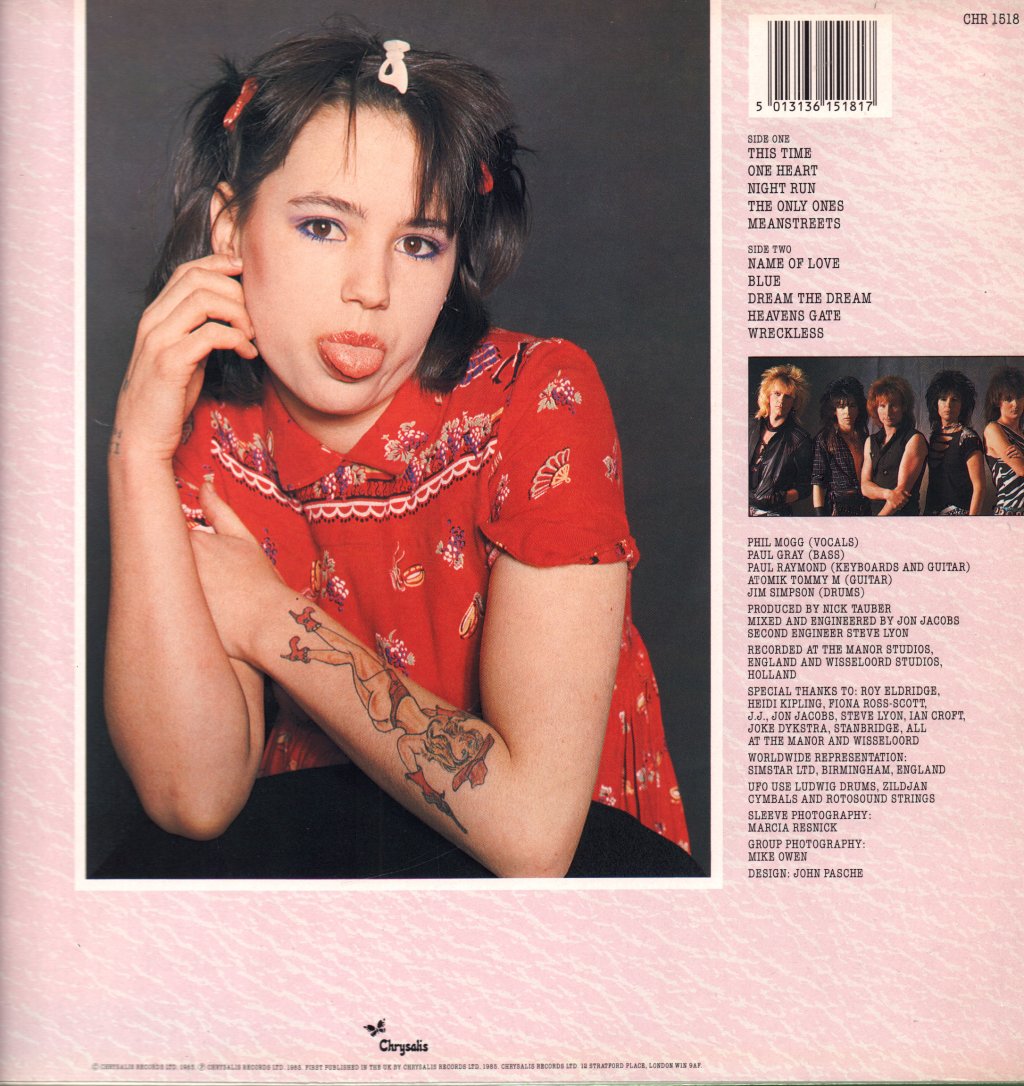 UFO - Misdemeanor - Lp