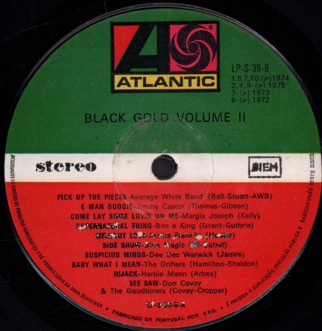 Various Artists - Atlantic Black Gold Vol 2 - Lp