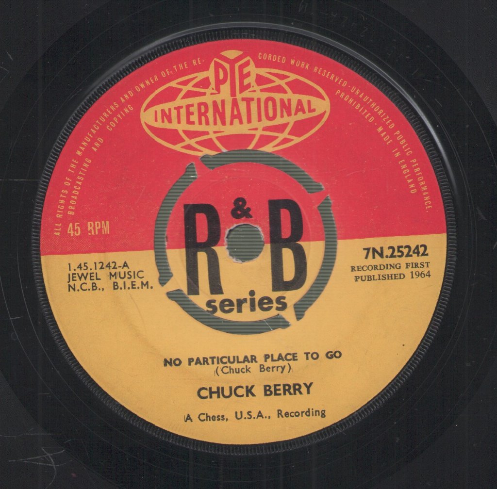 Chuck Berry - No Particular Place To Go - 7 Inch