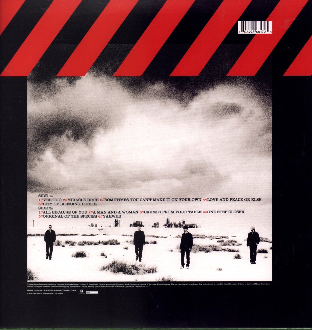 U2 - How To Dismantle An Atomic Bomb - Lp