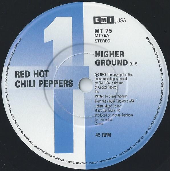 Red Hot Chili Peppers - Higher Ground - 7 Inch