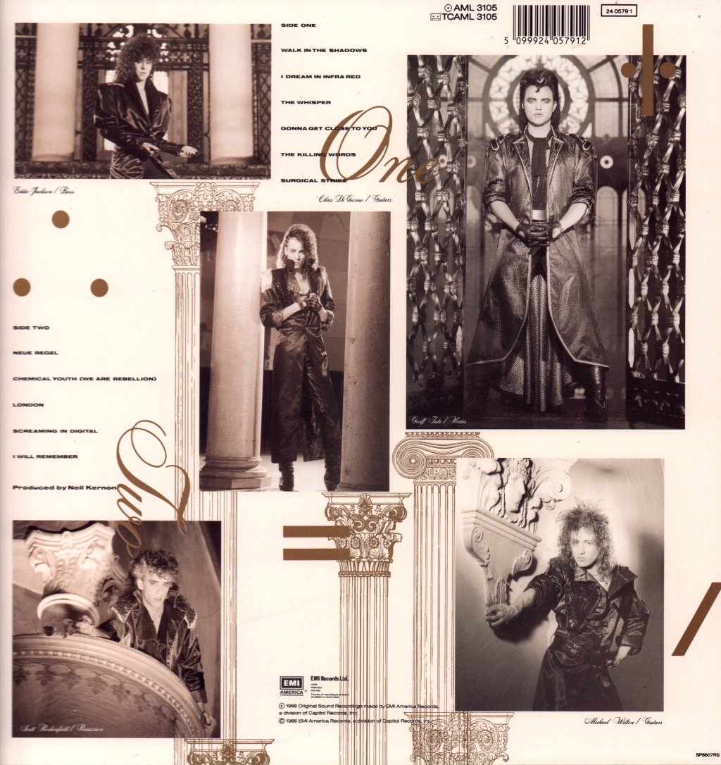 Queensryche - Rage For Order - Lp