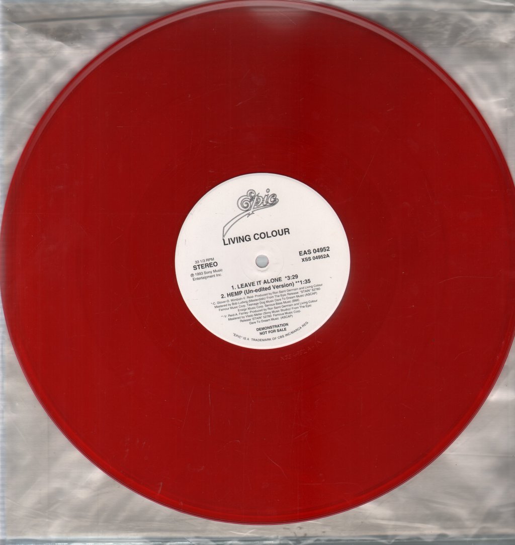 Living Colour - Leave It Alone - 12 Inch