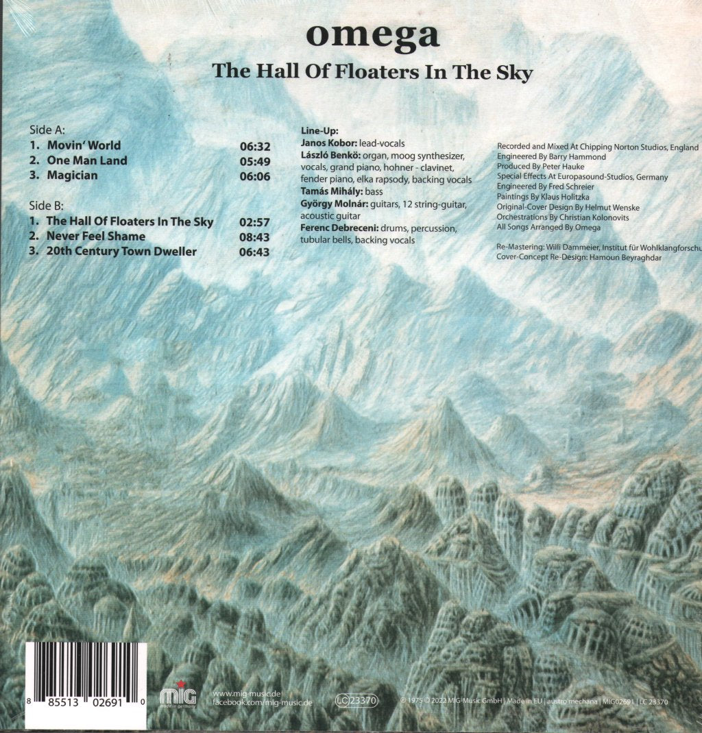 Omega - Hall of Floaters In the Sky - Lp