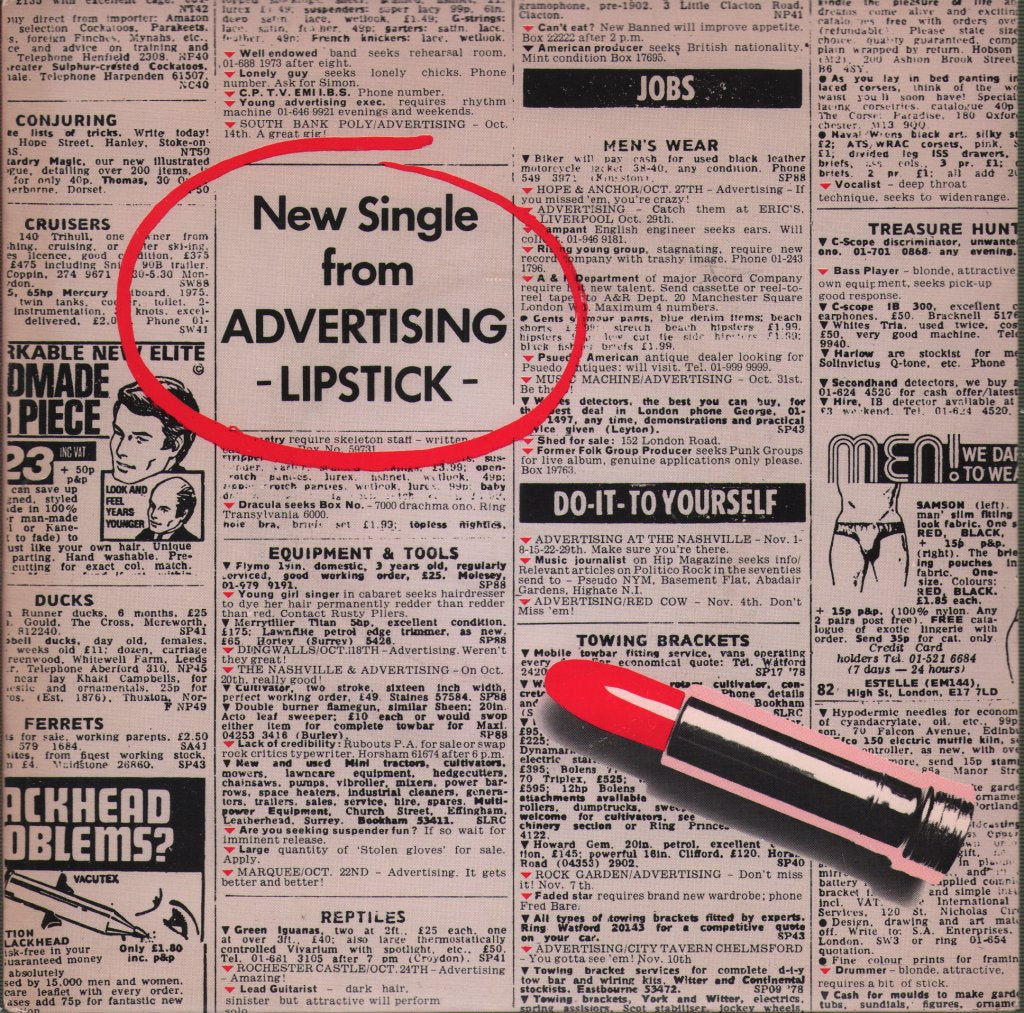 Advertising - Lipstick - 7 Inch