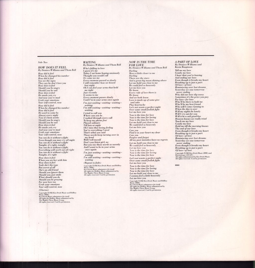 Deniece Williams - Niecy - Lp
