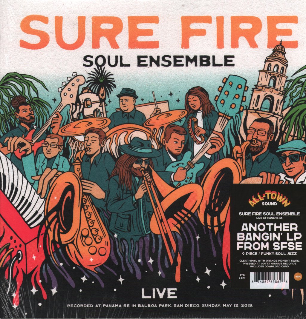 Sure Fire Soul Ensemble - Live At Panama 66 - Lp