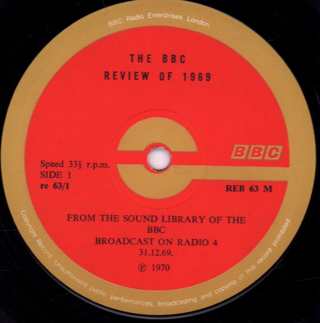 Bbc Review Of 1969 - From The Sound Library Of The Bbc - Lp
