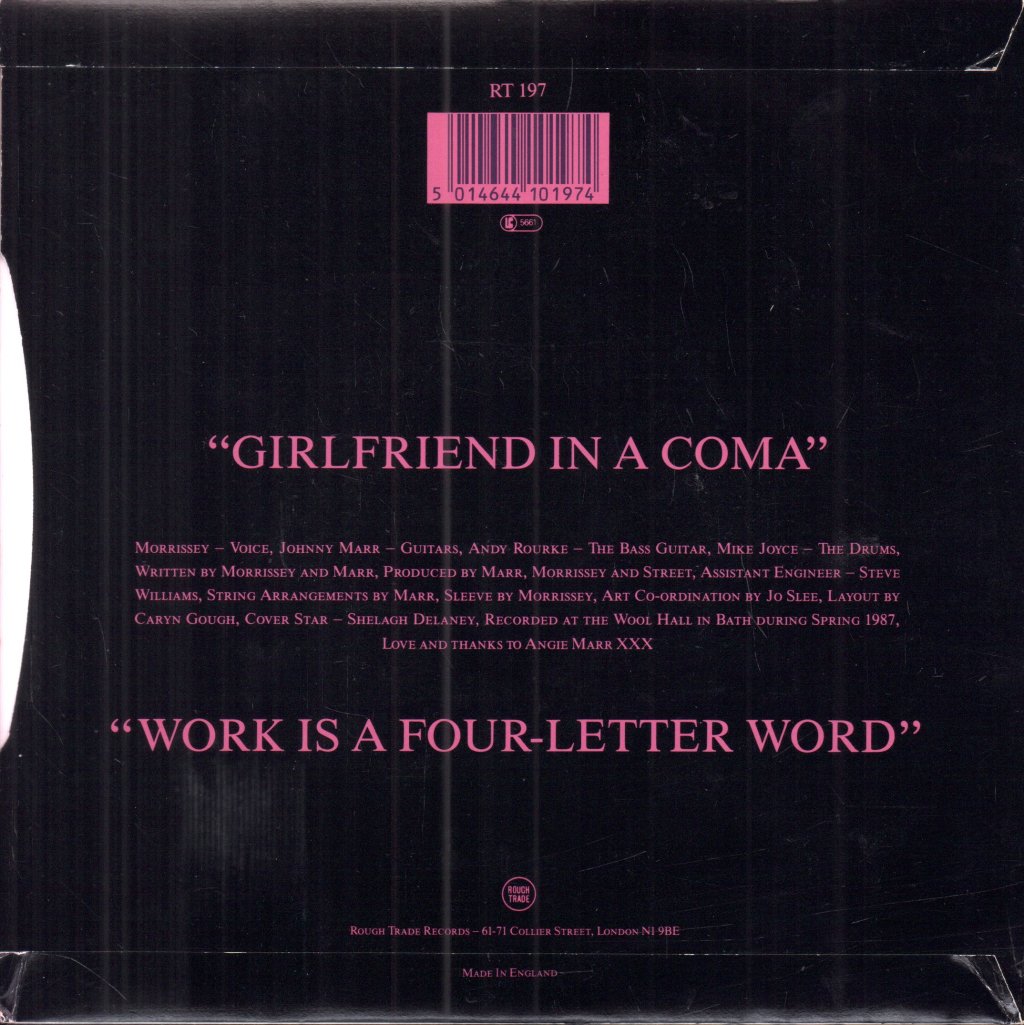 Smiths - Girlfriend In A Coma - 7 Inch