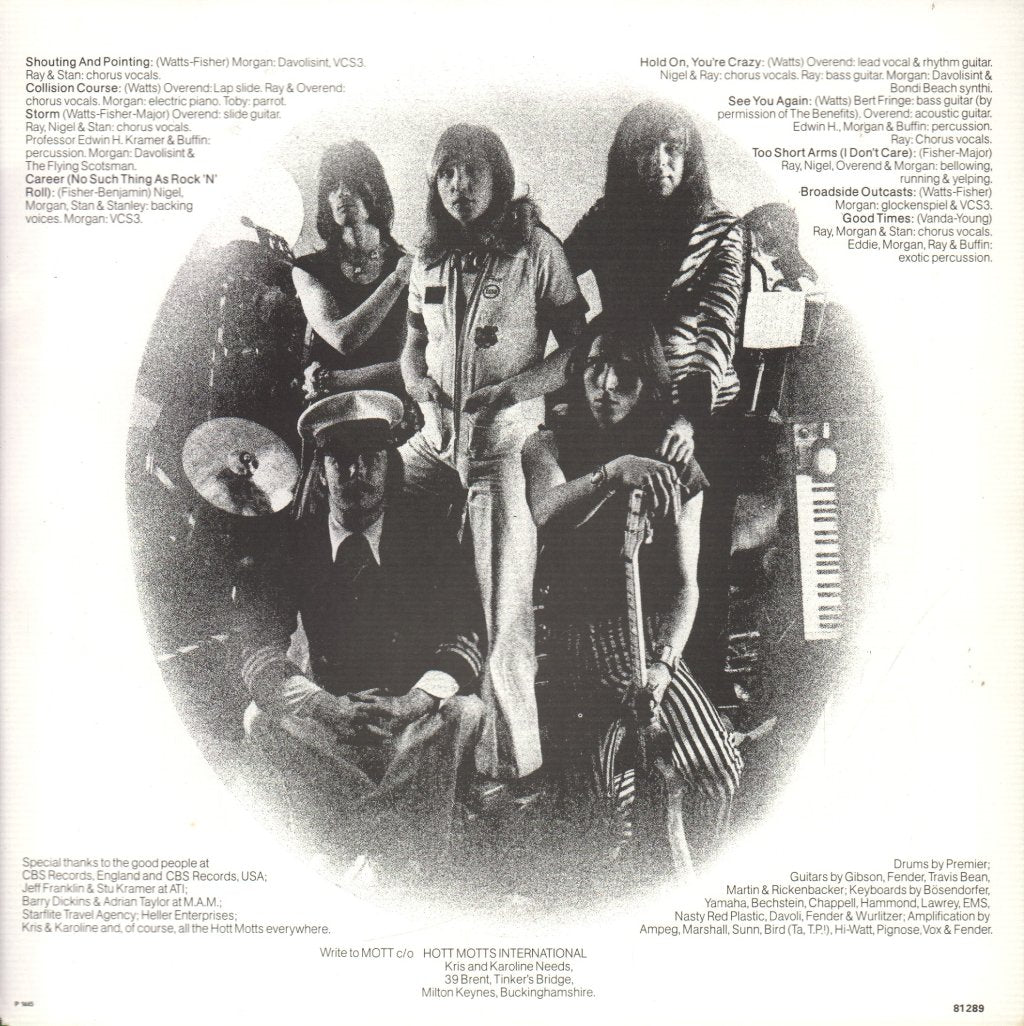 Mott - Shouting And Pointing - Lp