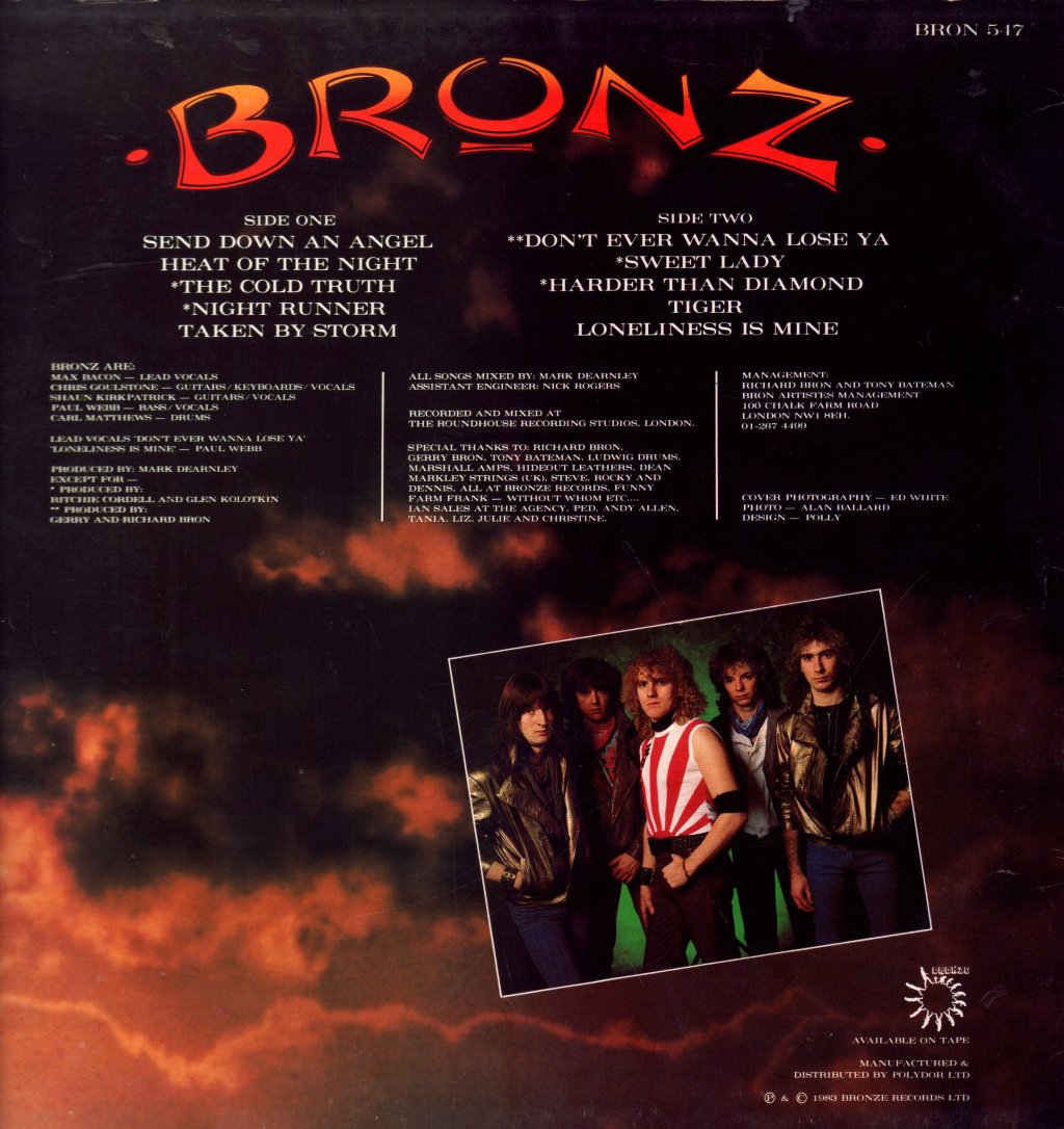 Bronz - Taken By Storm - Lp