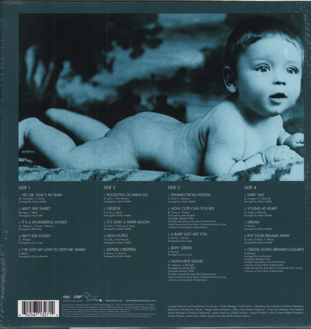 Frank Sinatra - Baby Blue Eyes...may The First Voice You Hear Be Mine - Double Lp