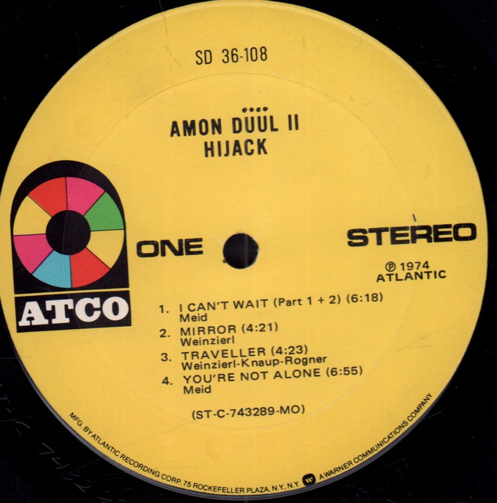 Amon Duul 2 - Hijack - Lp