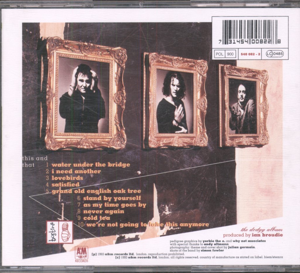 Dodgy - Album - Cd