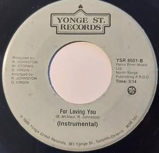 Brett McNaul - For Loving You - 7 Inch