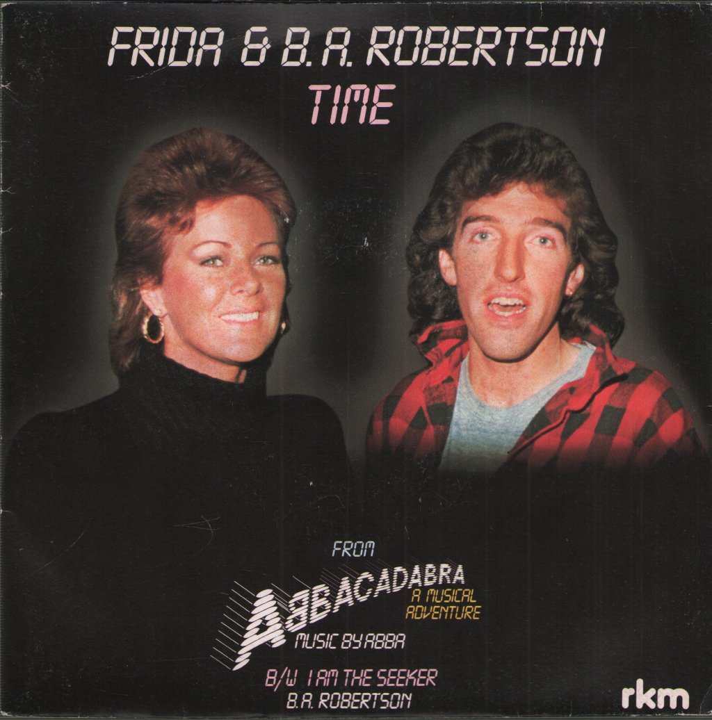 Frida And B.A. Robertson - Time - 7 Inch
