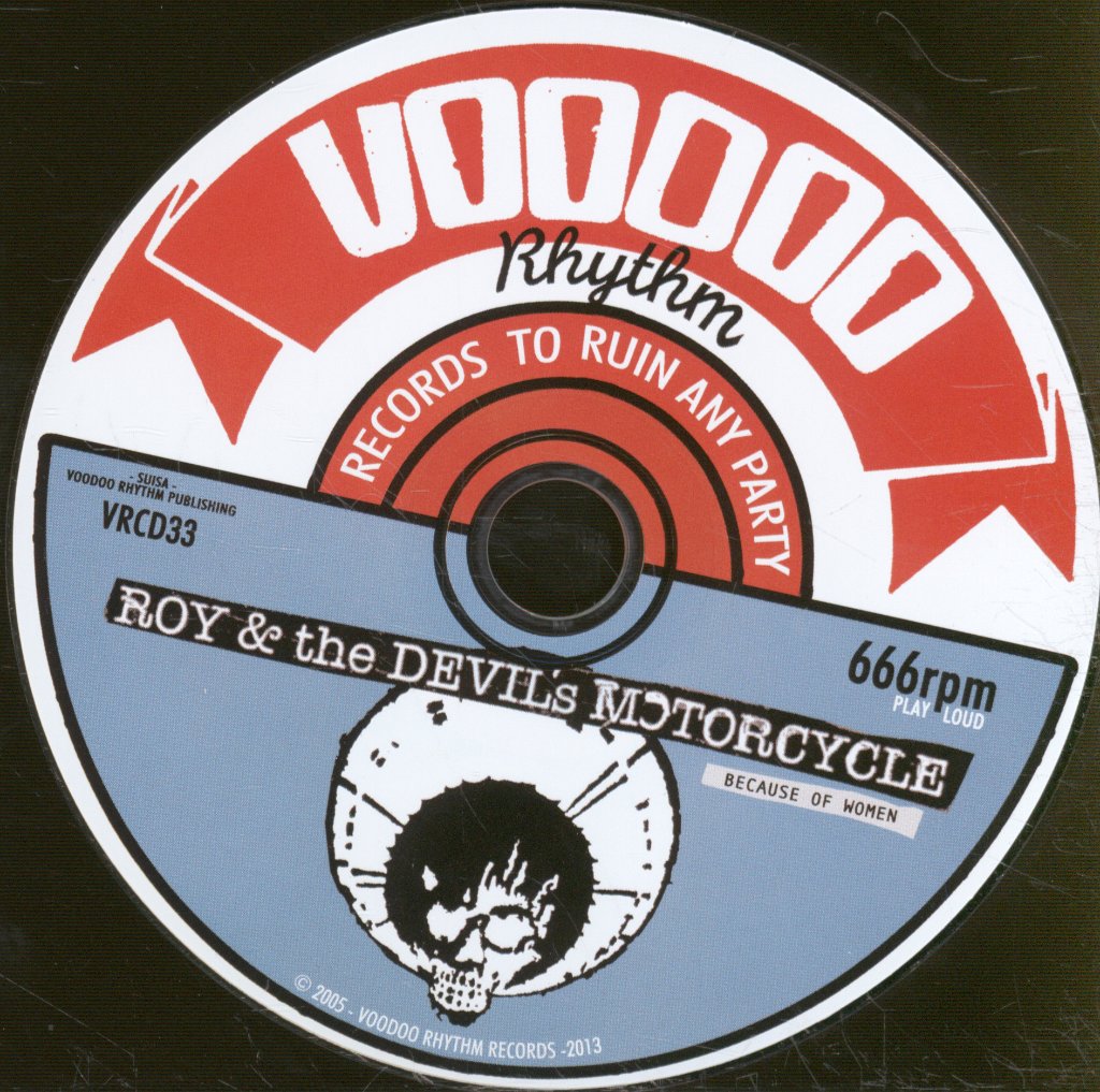 Roy And The Devil's Motorcycle - Because Of Women - Cd