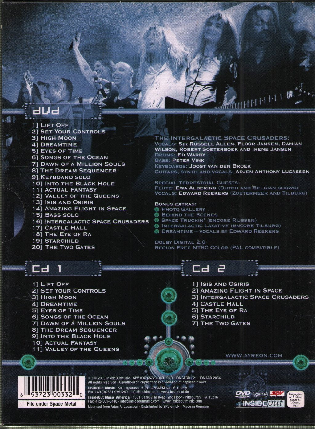 Arjen Anthony Lucassen's Star One - Live On Earth - Cd/Dvd
