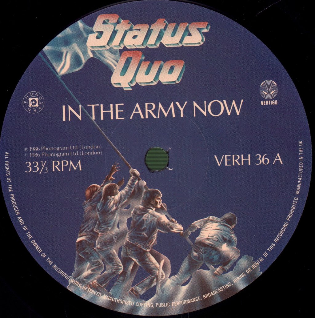 Status Quo - In The Army Now - Lp