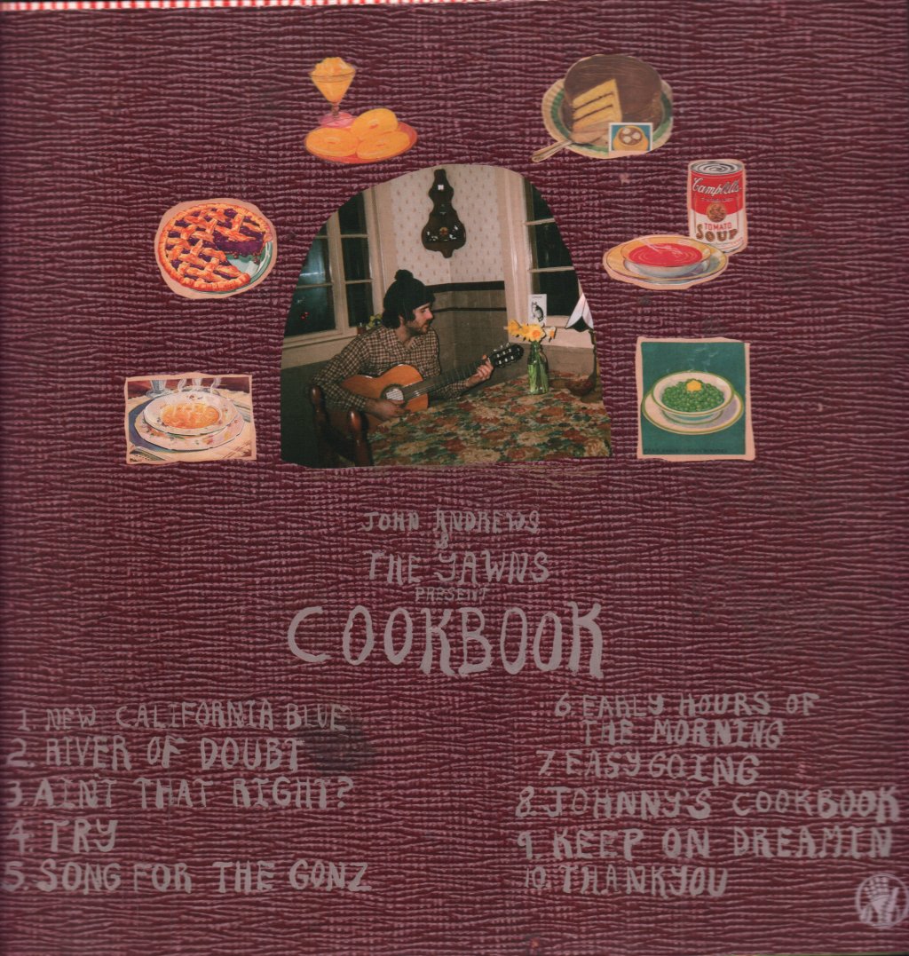 John Andrews And The Yawns - Cookbook - Lp