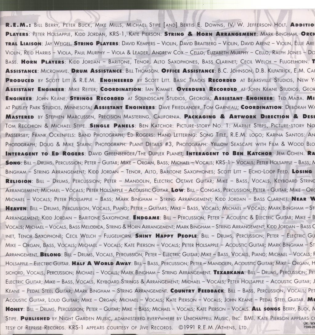 REM - Out Of Time - Lp