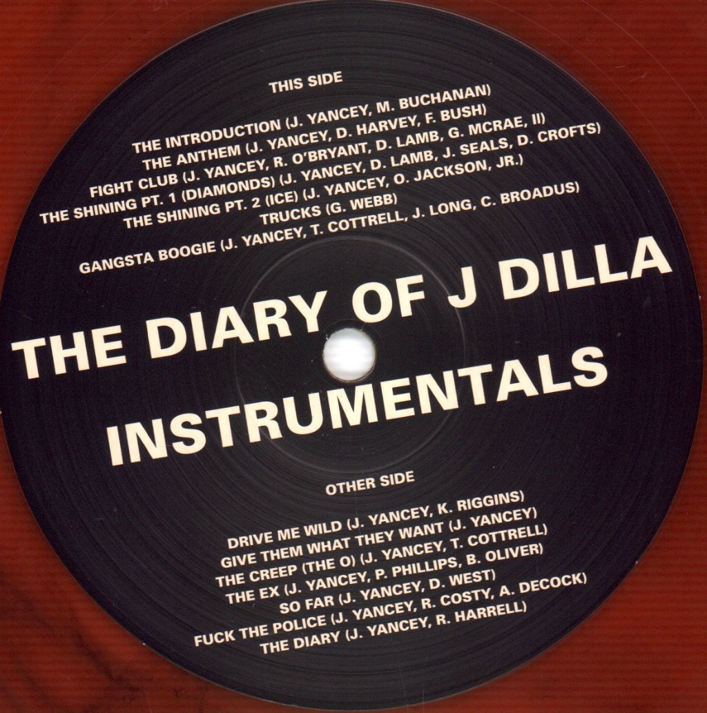 J Dilla - Diary - Lp