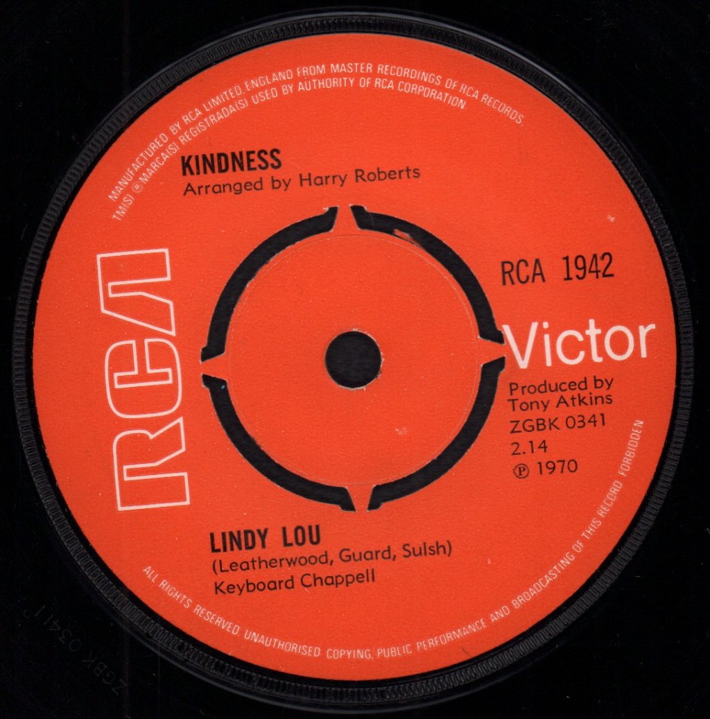 Kindness (Pre Smokie) - Light Of Love - 7 Inch