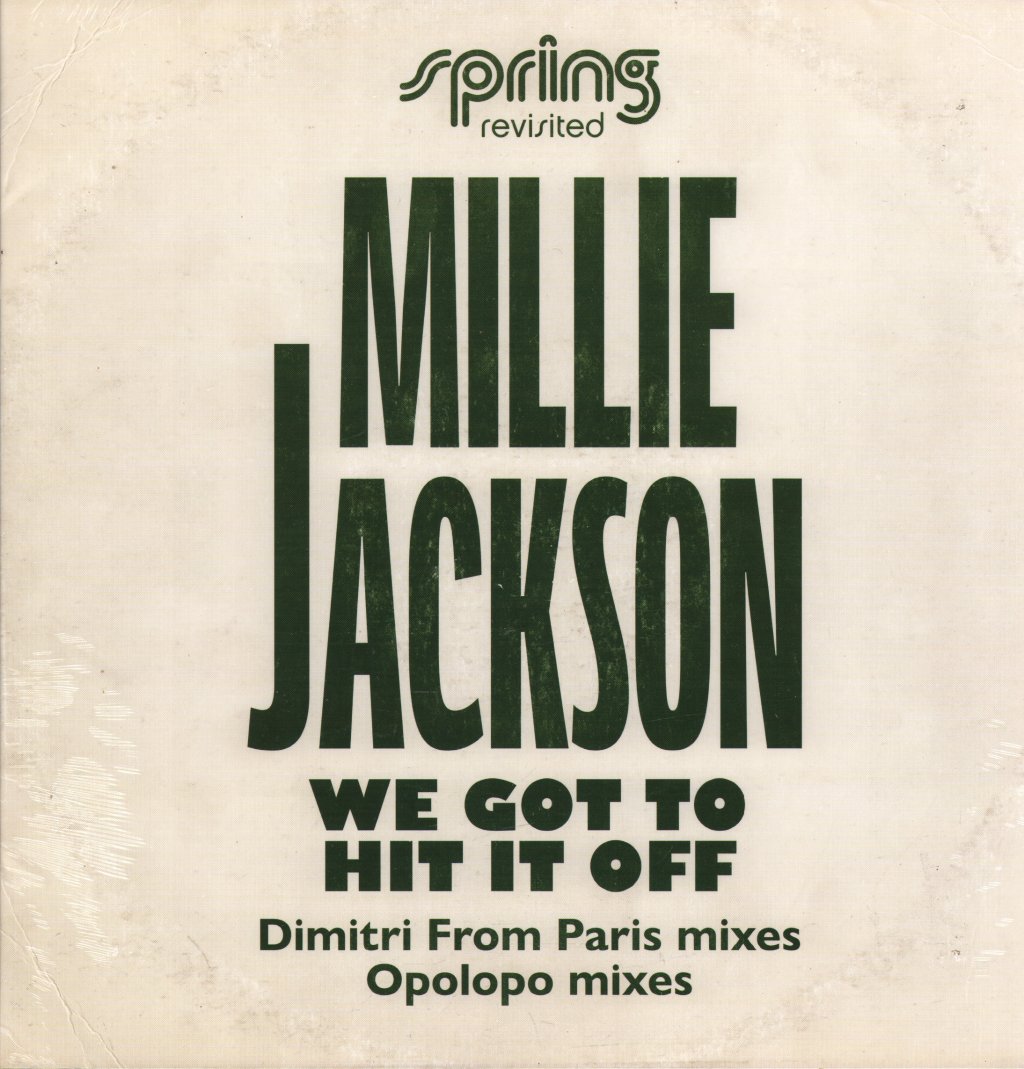 Millie Jackson - We Got To Hit It Off (Dimitri From Paris & Opolop Mixes) - 12 Inch