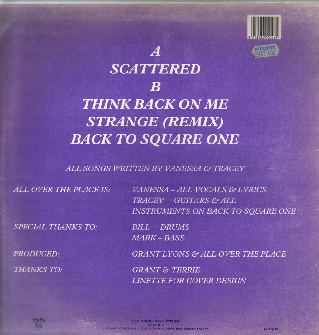 All Over The Place - Scattered - 12 Inch