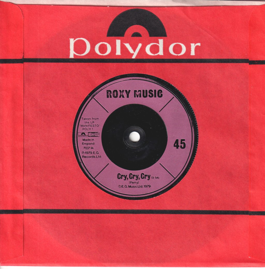 Roxy Music - Dance Away - 7 Inch