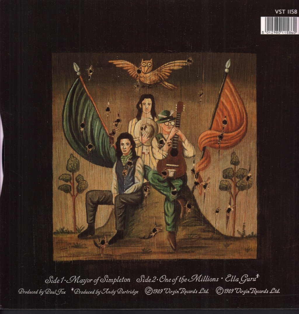 XTC - Mayor Of Simpleton - 12 Inch