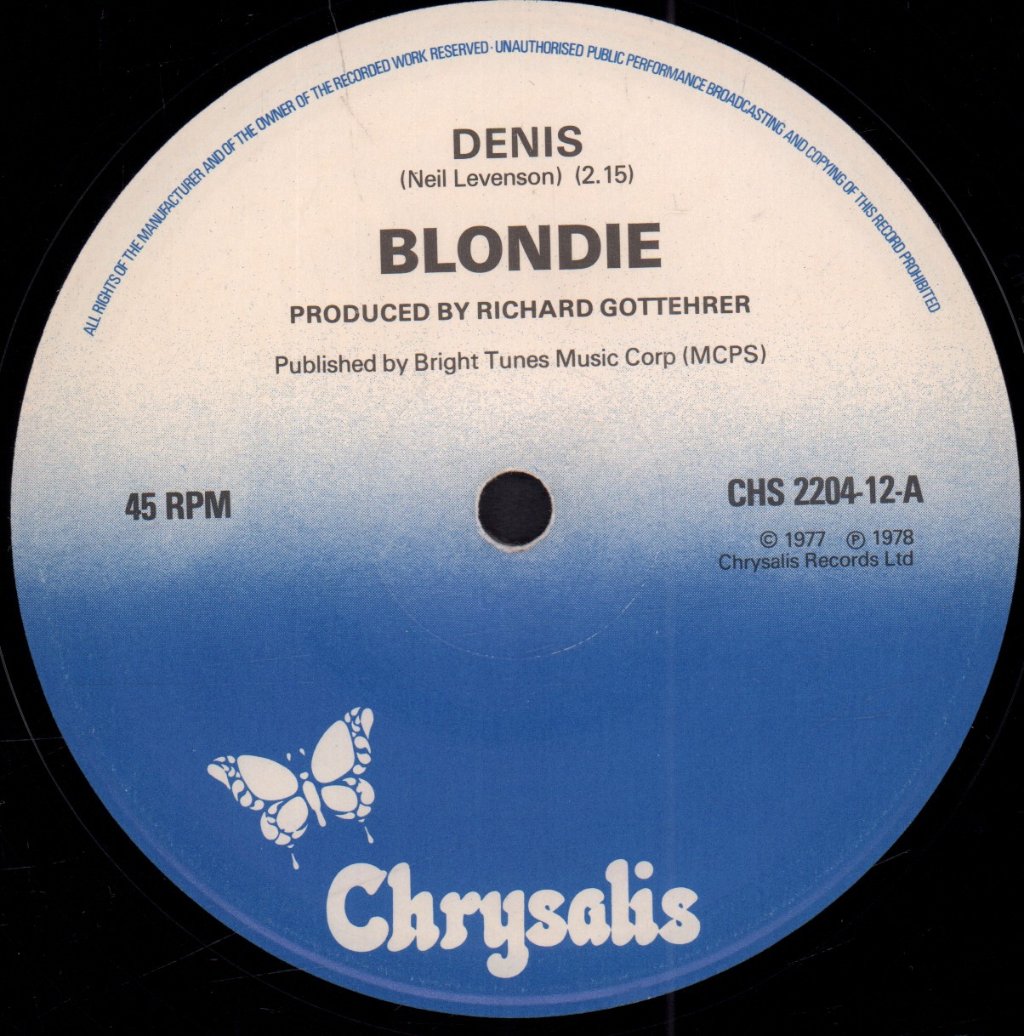 Blondie - Denis - 12 Inch