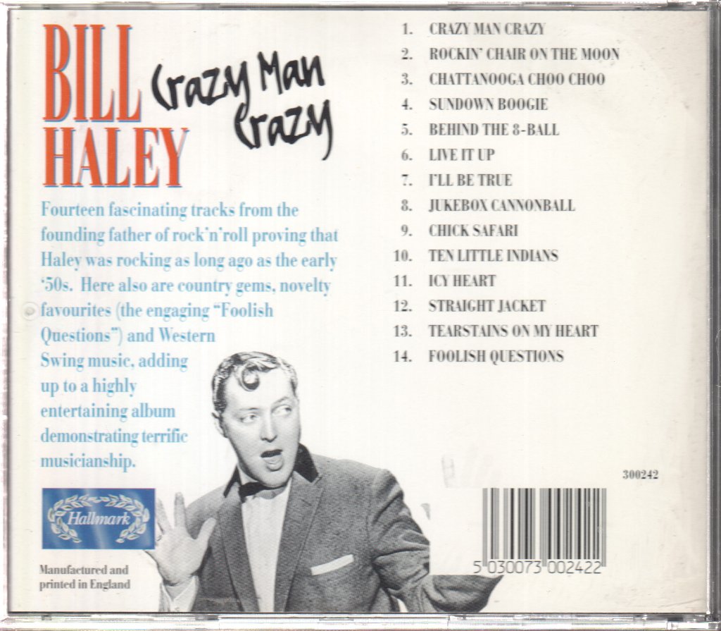 Bill Haley - Crazy Man Crazy - Cd