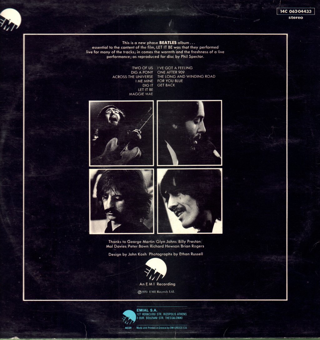 Beatles - Let It Be - Lp