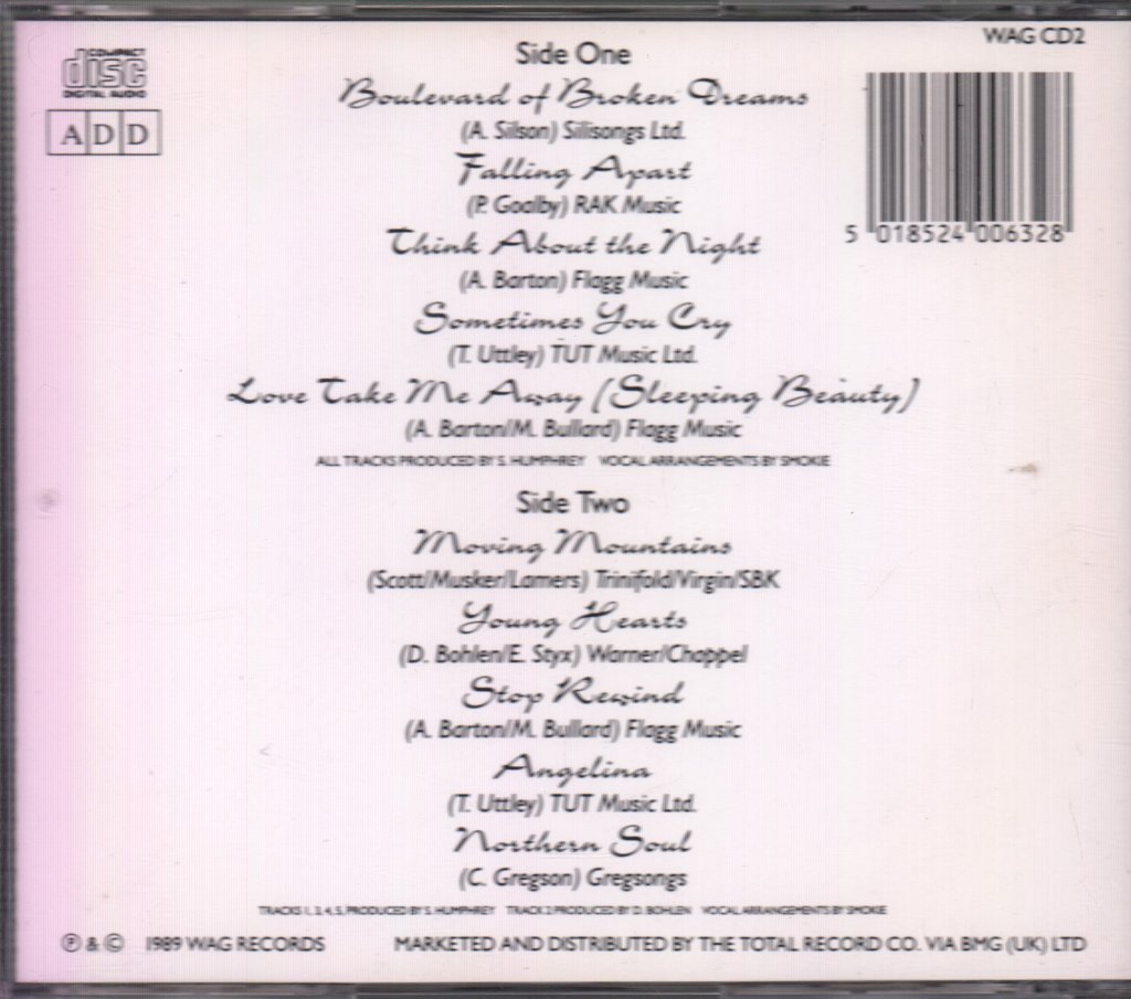 Smokie - Boulevard Of Broken Dreams - Cd