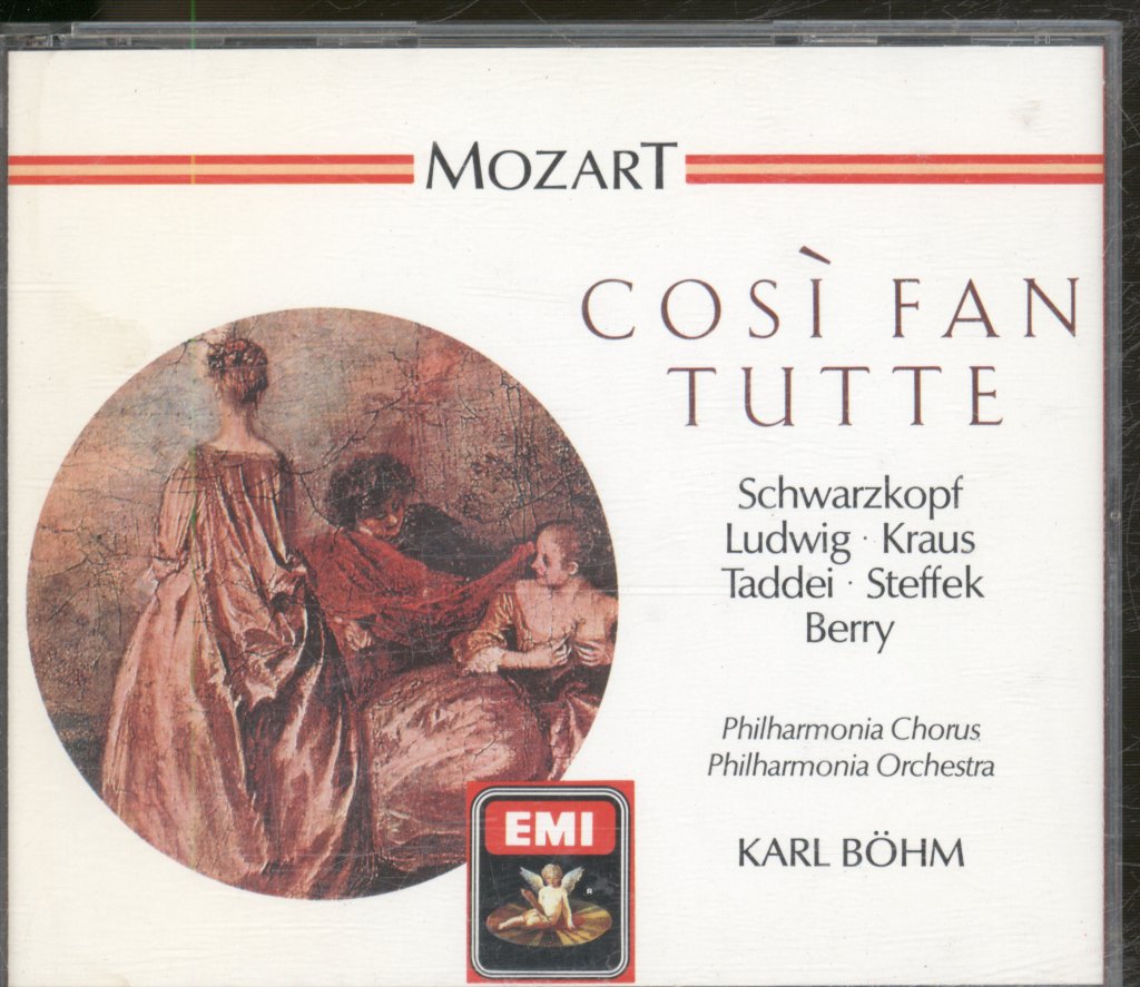 Philharmonia Orchestra, Karl Böhm - Mozart -Così Fan Tutte - Triple Cd
