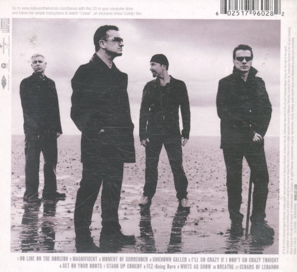 U2 - No Line On The Horizon - Cd