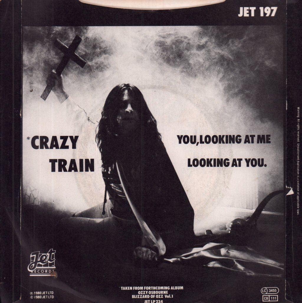 Ozzy Osbourne - Crazy Train - 7 Inch