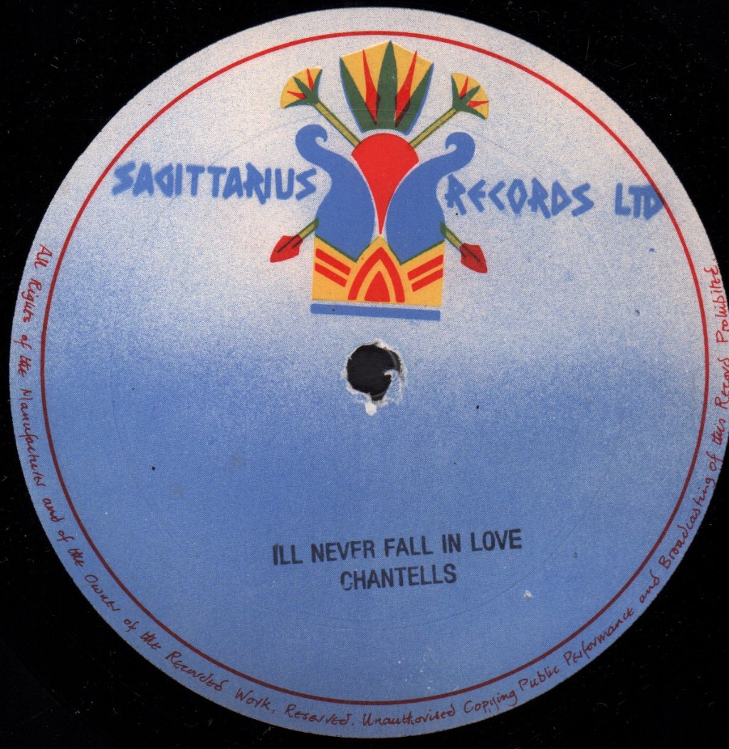 Chantells - i'll Never Fall In Love - 12 Inch