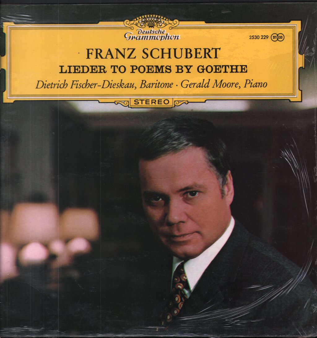 Dietrich Fischer-Dieskau - Franz Schubert - Lieder Nach Texten Von Goethe - Lp