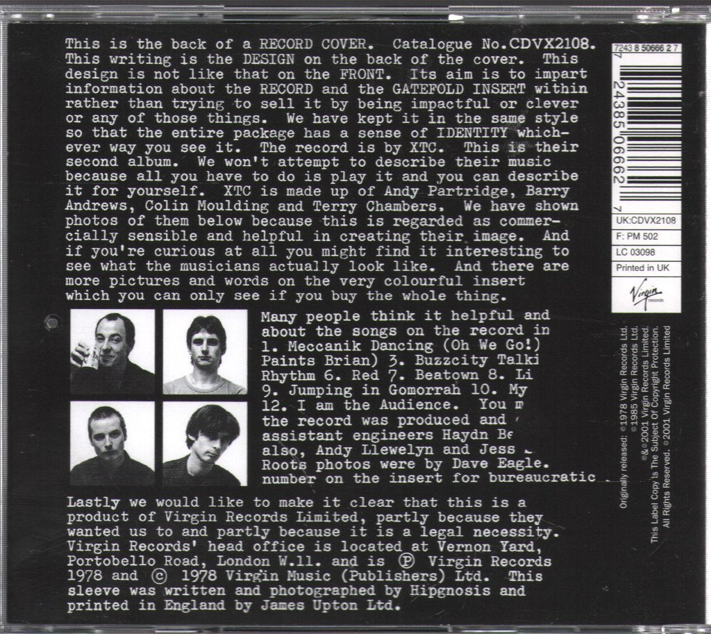 XTC - Go 2 - Cd
