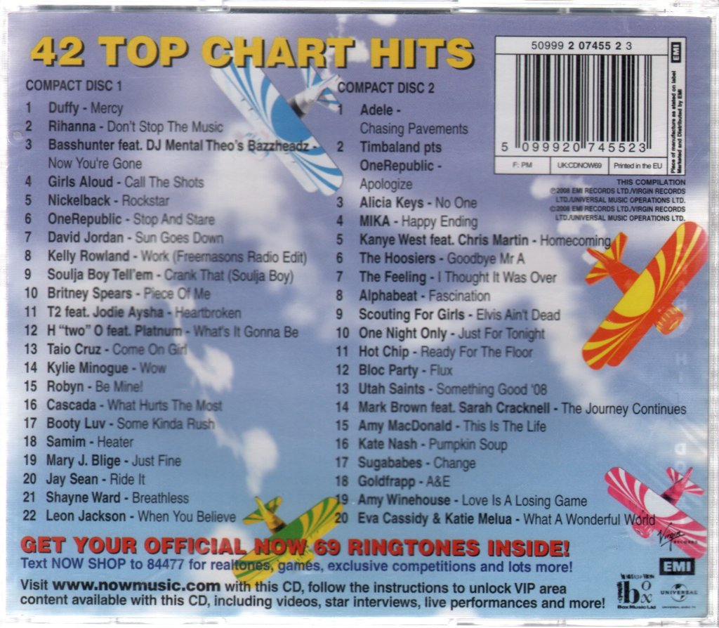 Various Artists - Now That's What I Call Music 69 - Cd