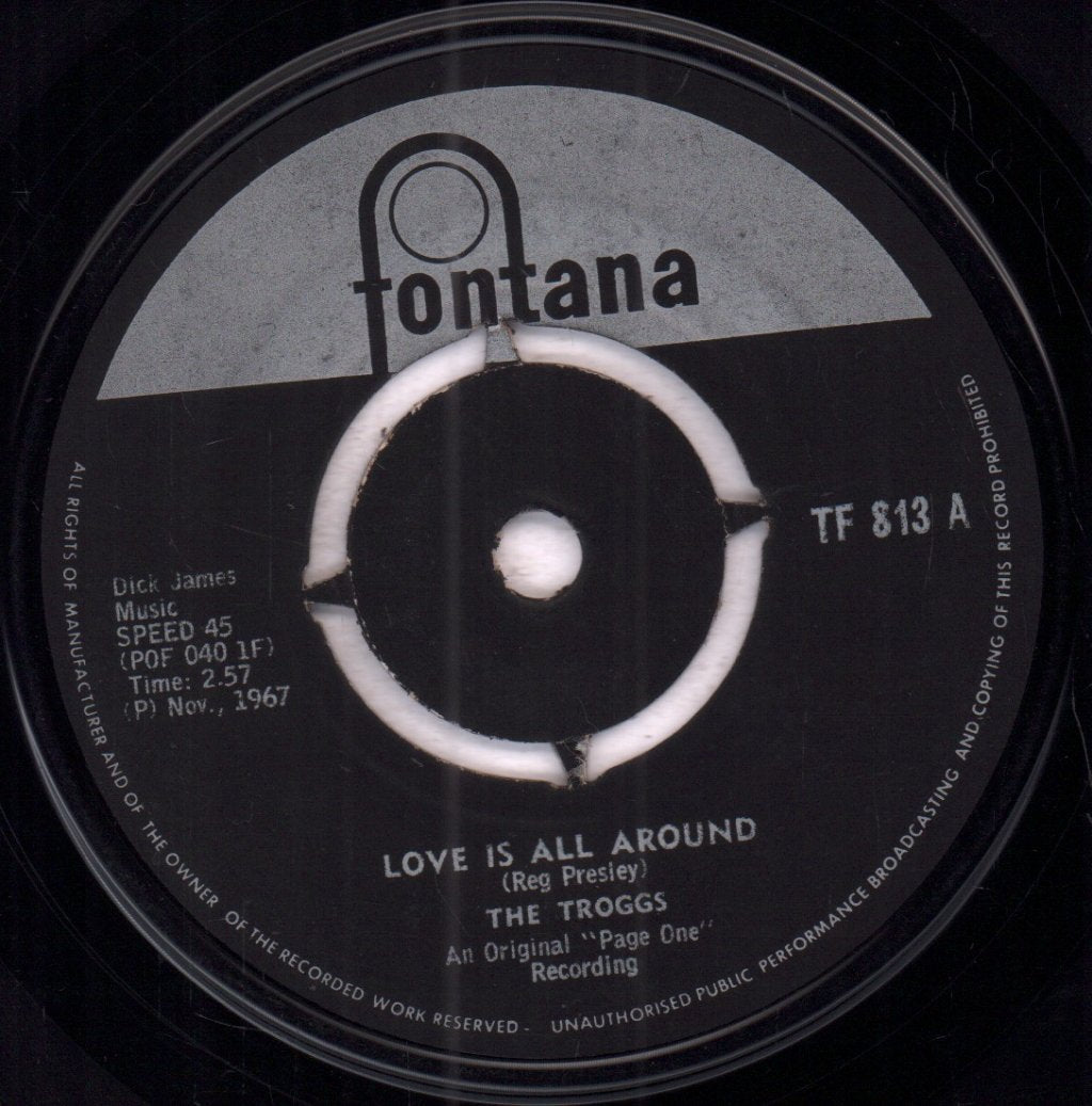 Troggs - Love Is All Around - 7 Inch