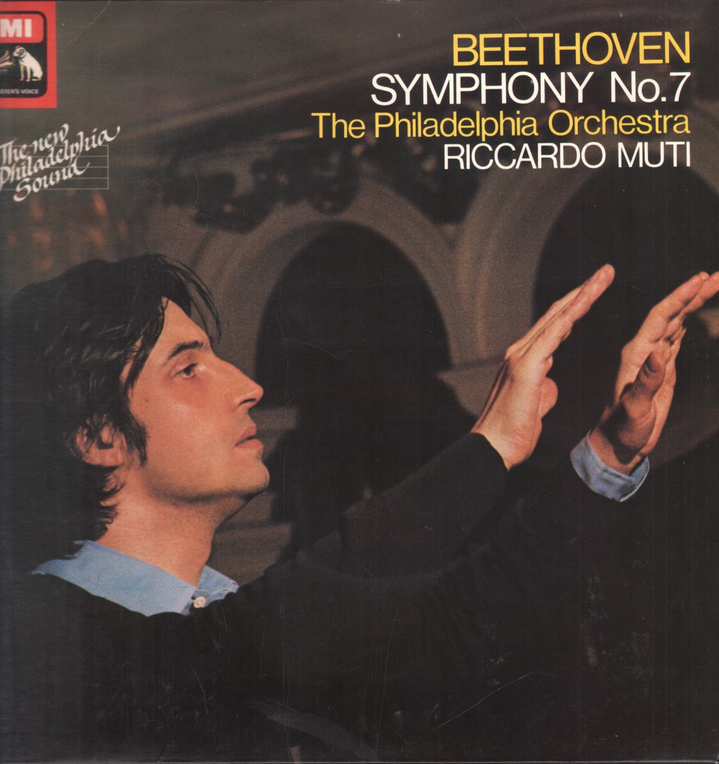 Riccardo Muti / Philadelphia Orchestra - Beethoven - Symphony No. 7 - Lp