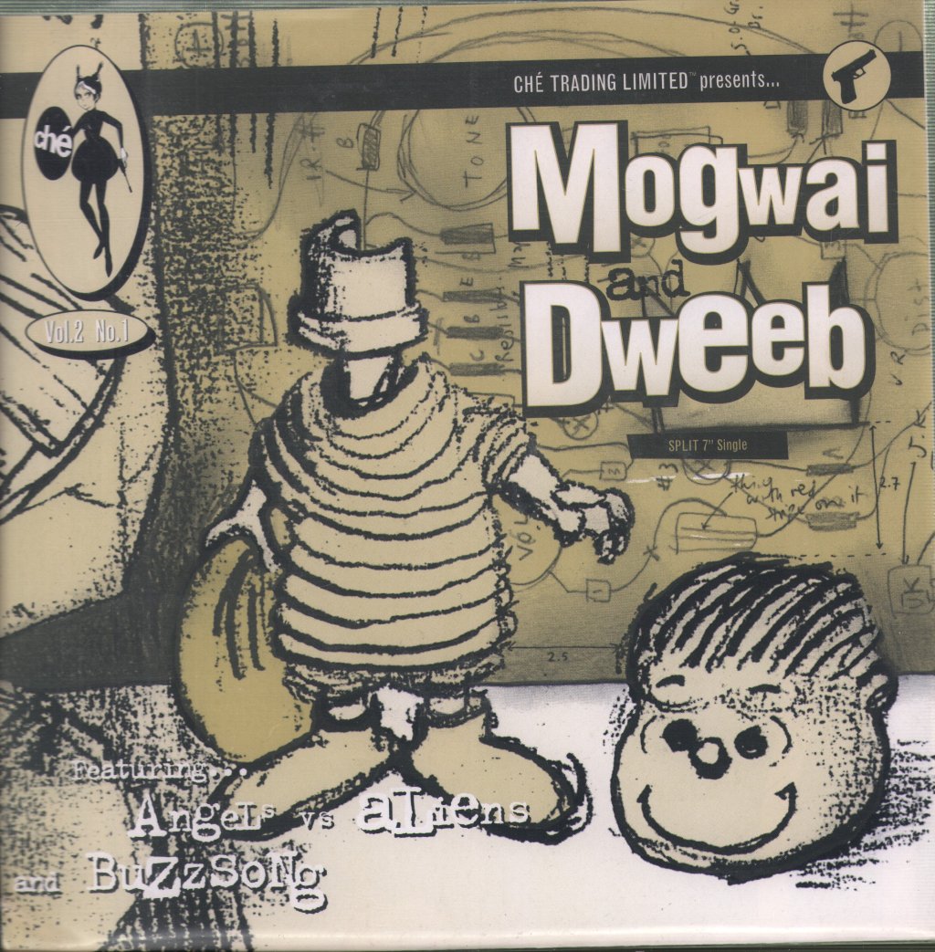 Mogwai/Dweeb - Angels vs. Aliens / Buzzsong - 7 Inch