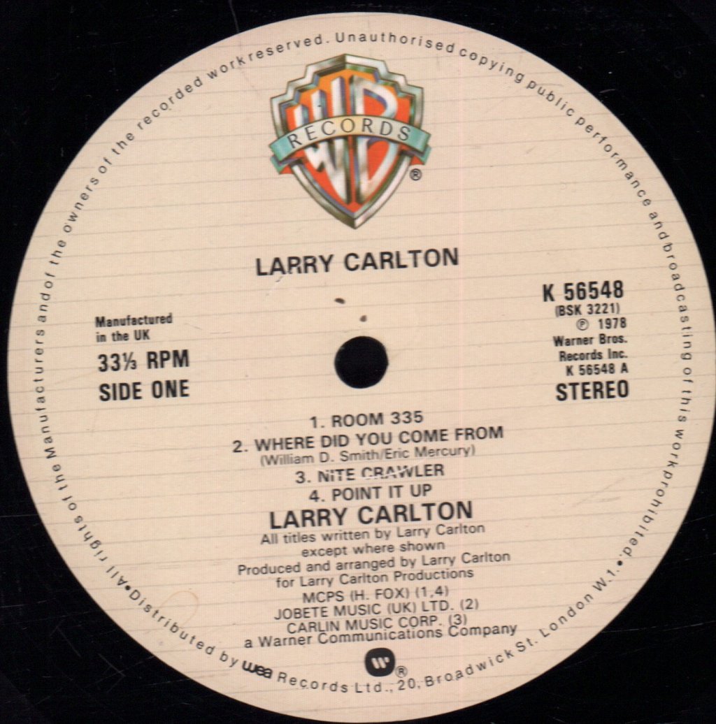 Larry Carlton - Larry Carlton - Lp