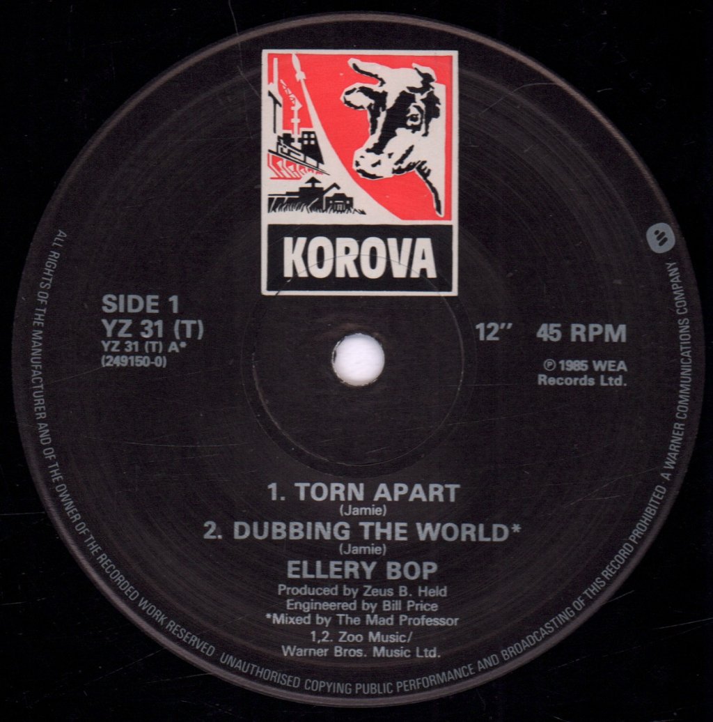 Ellery Bop - Torn Apart - 12 Inch