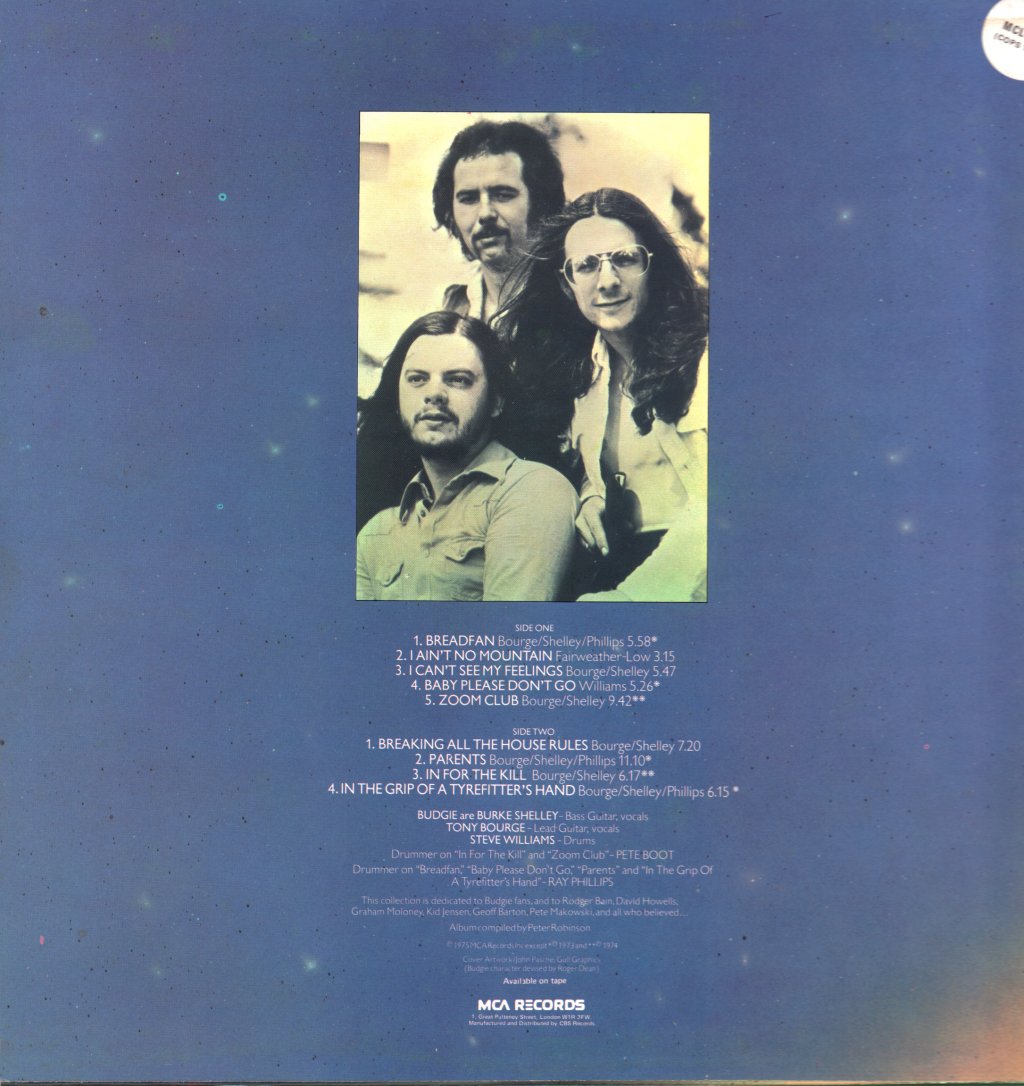 Budgie - Best Of Budgie - Lp